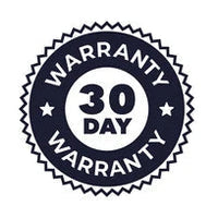 30 Day Warranty